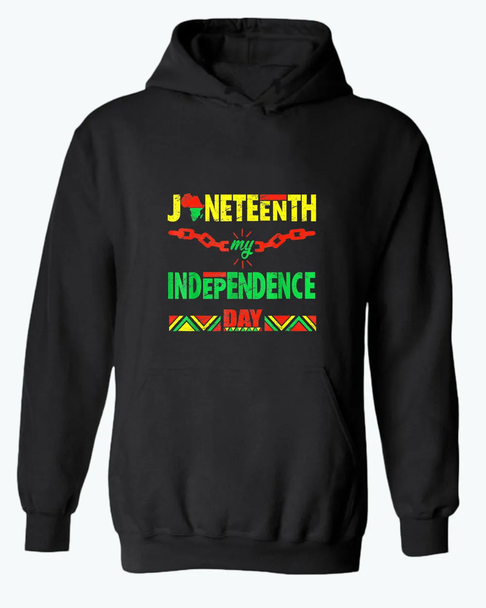 Juneteenth my independence day hoodie