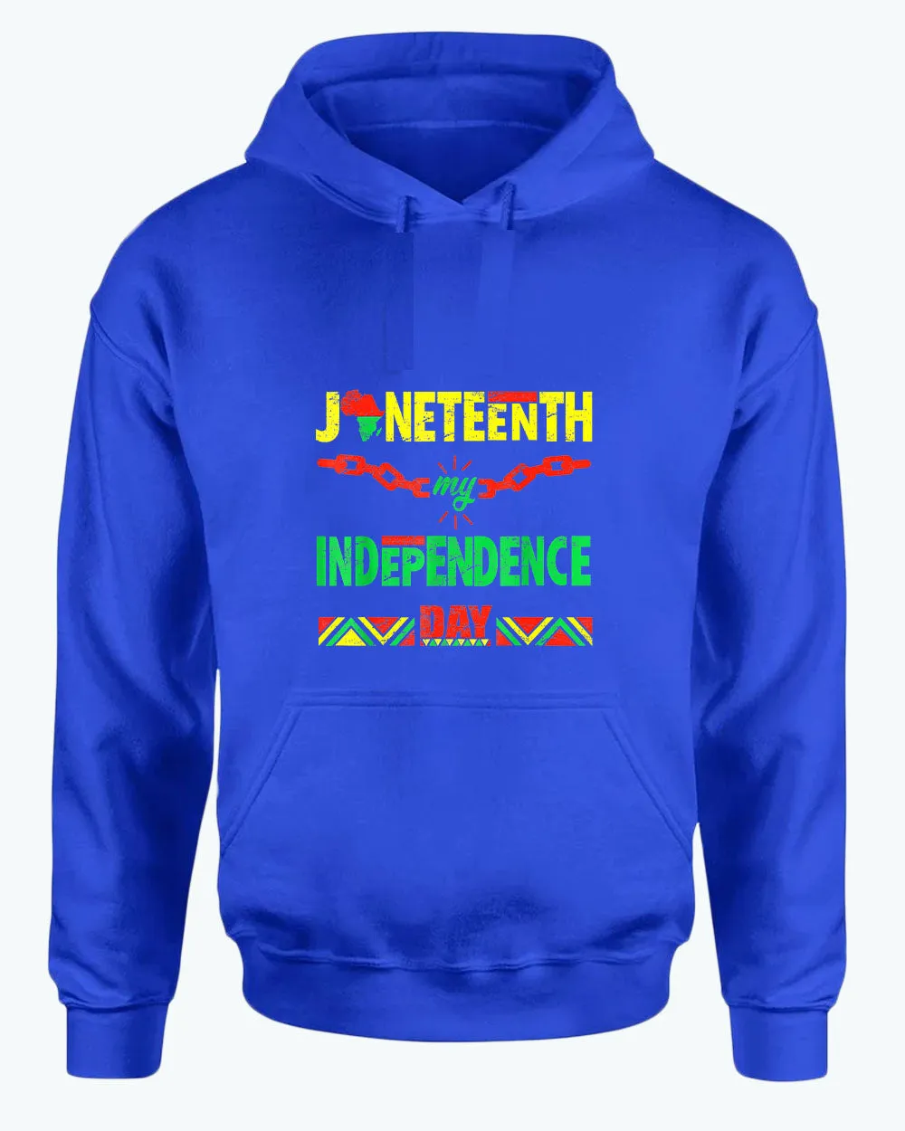 Juneteenth my independence day hoodie