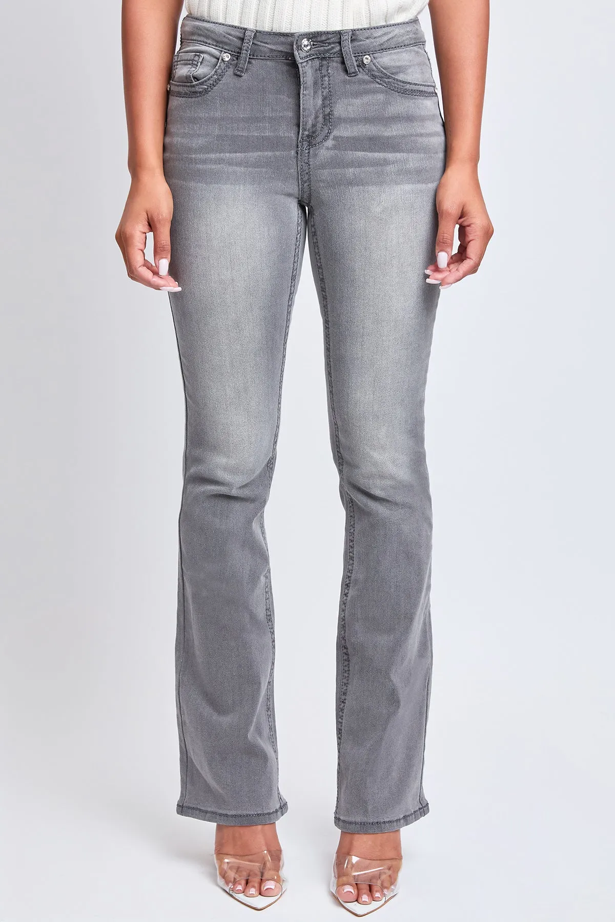 Junior MidRise Heavy Stitch Bootcut Loop Stud Jean, Pack of 12