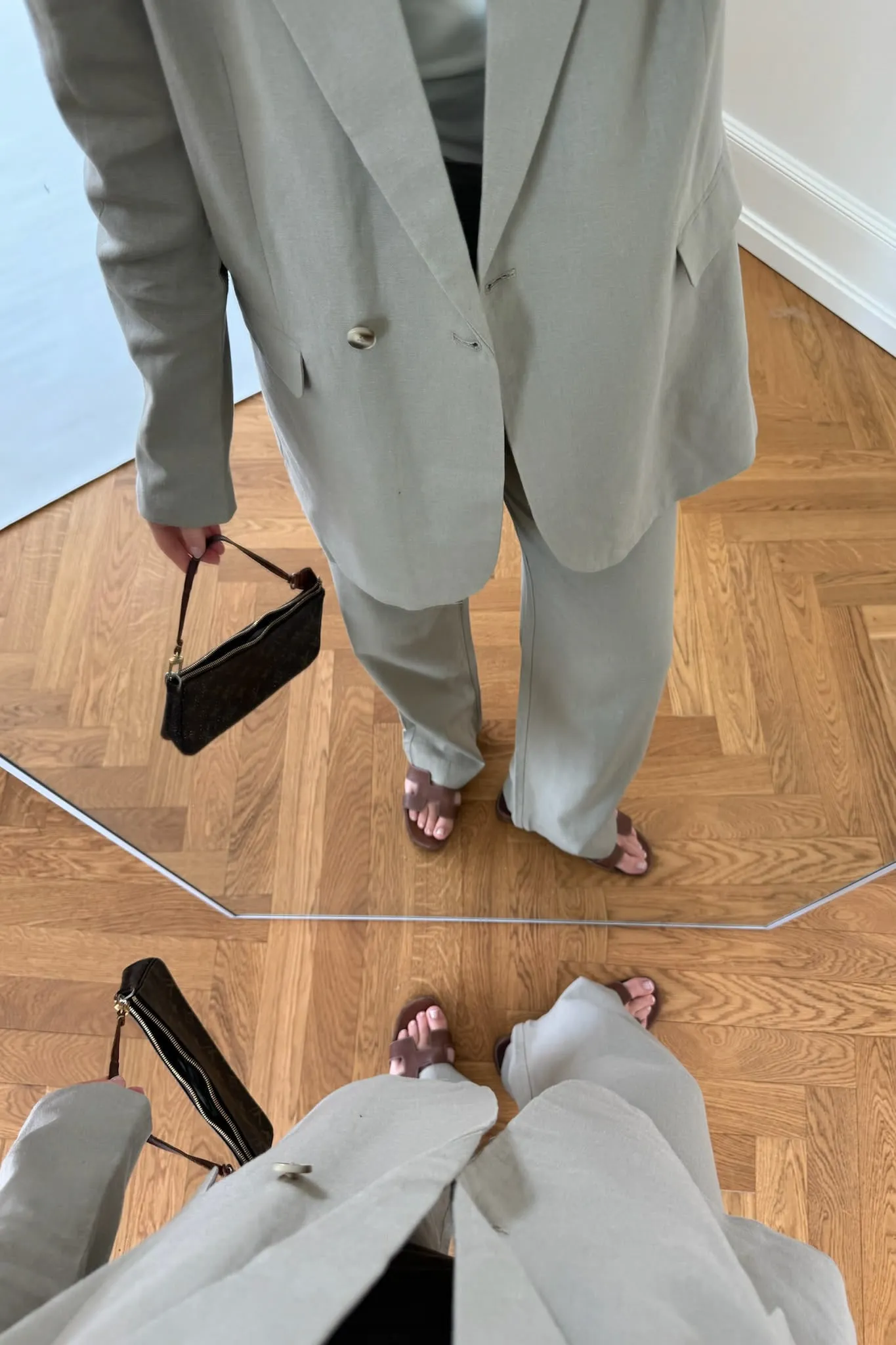 JXMary Blazer - Grå Hør