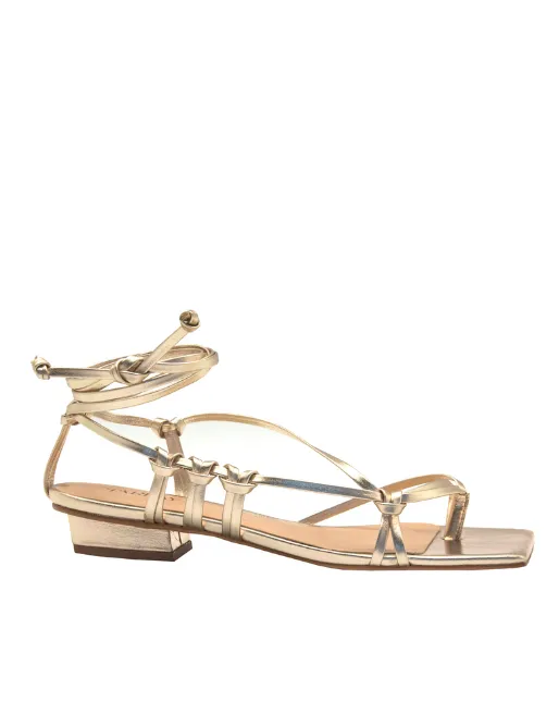 Keira Sandals - Light Gold