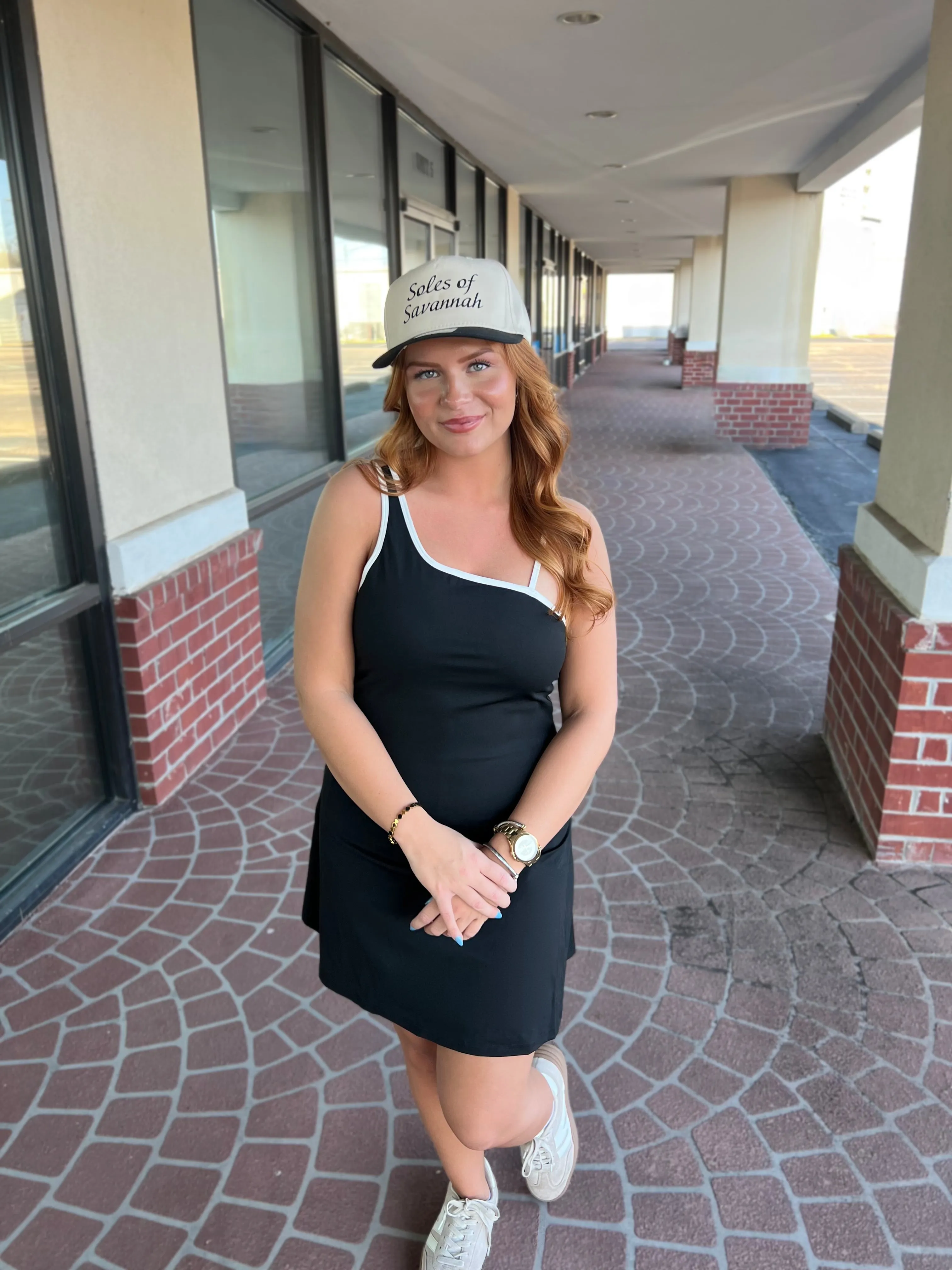Kelly Activewear Dress- Black