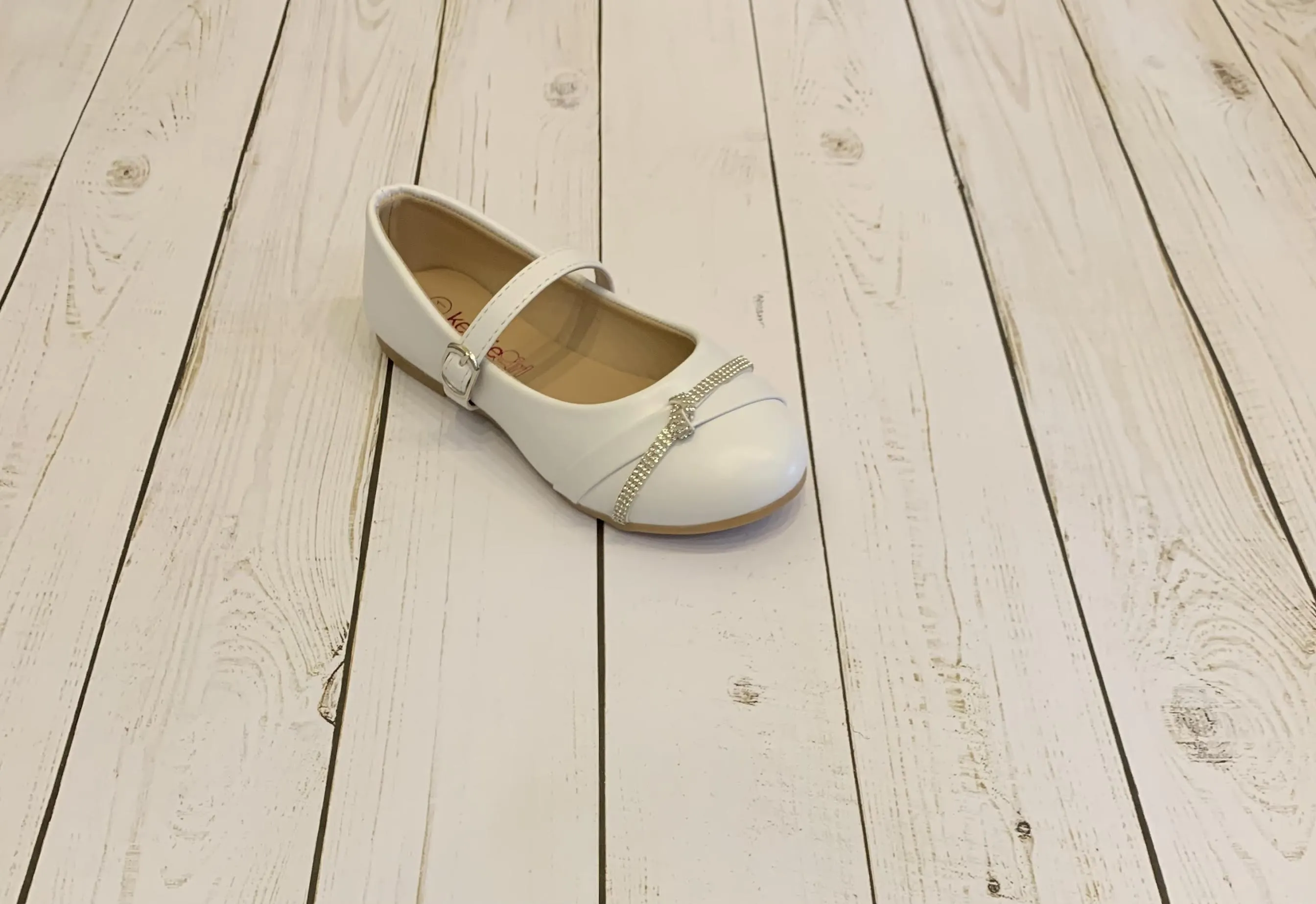 Kensie Rhinestone Ballerina Flat/Josmo