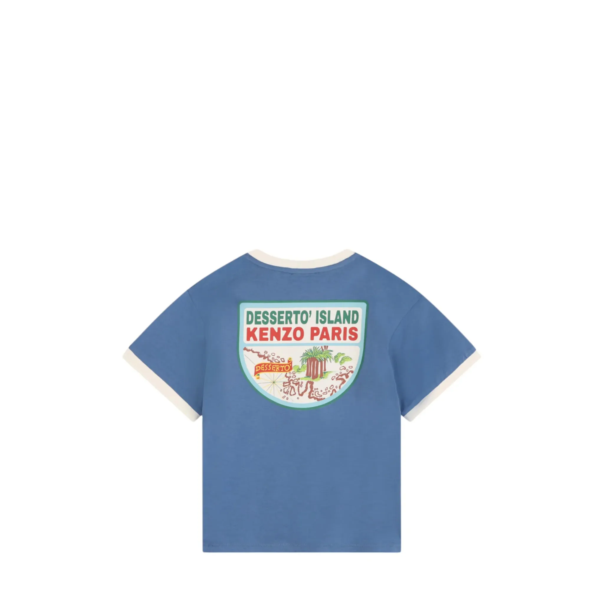Kenzo Kids Contrast Collar T-Shirt