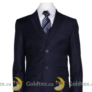 Kids Energy 5 Piece Navy Formal Suit