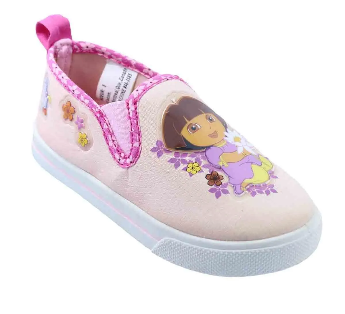 Kids Shoes Dora the Explorer Toddler Girls Canvas Slip-on Shoes