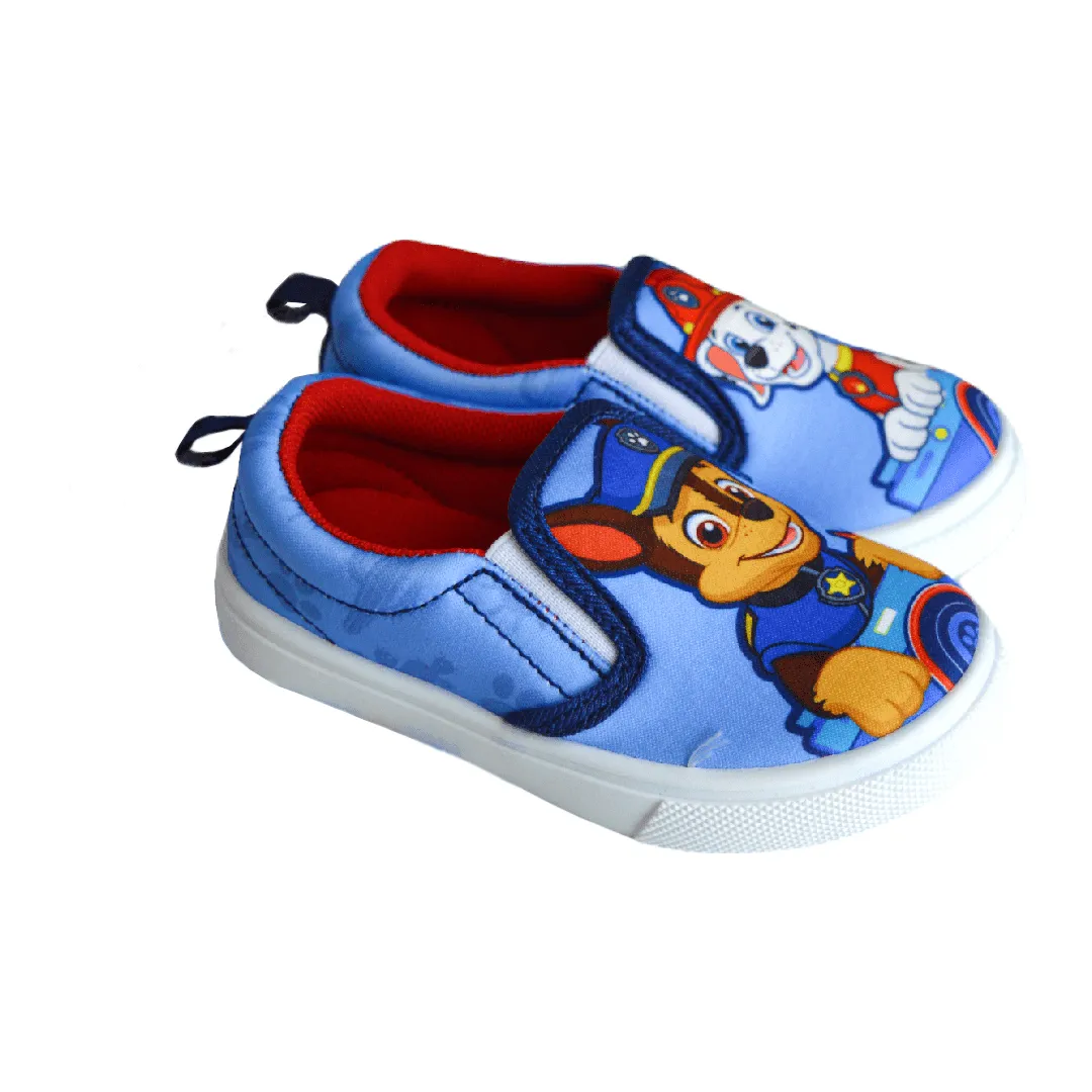 Kids Shoes Paw Patrol Toddler Boys Slip-on Canvas Shoes