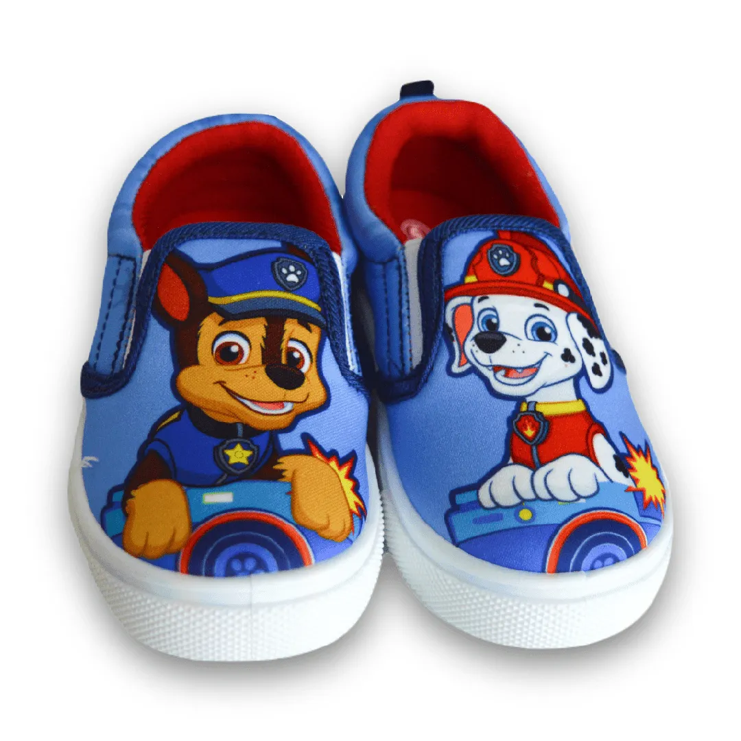 Kids Shoes Paw Patrol Toddler Boys Slip-on Canvas Shoes