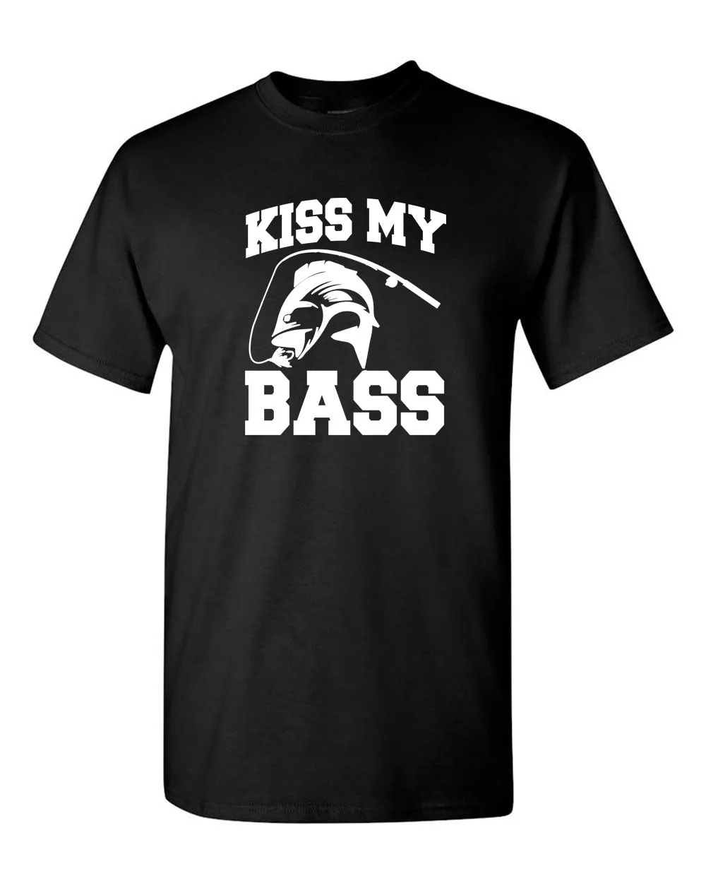 Kiss My BASS, Funny Fishing t-shirt