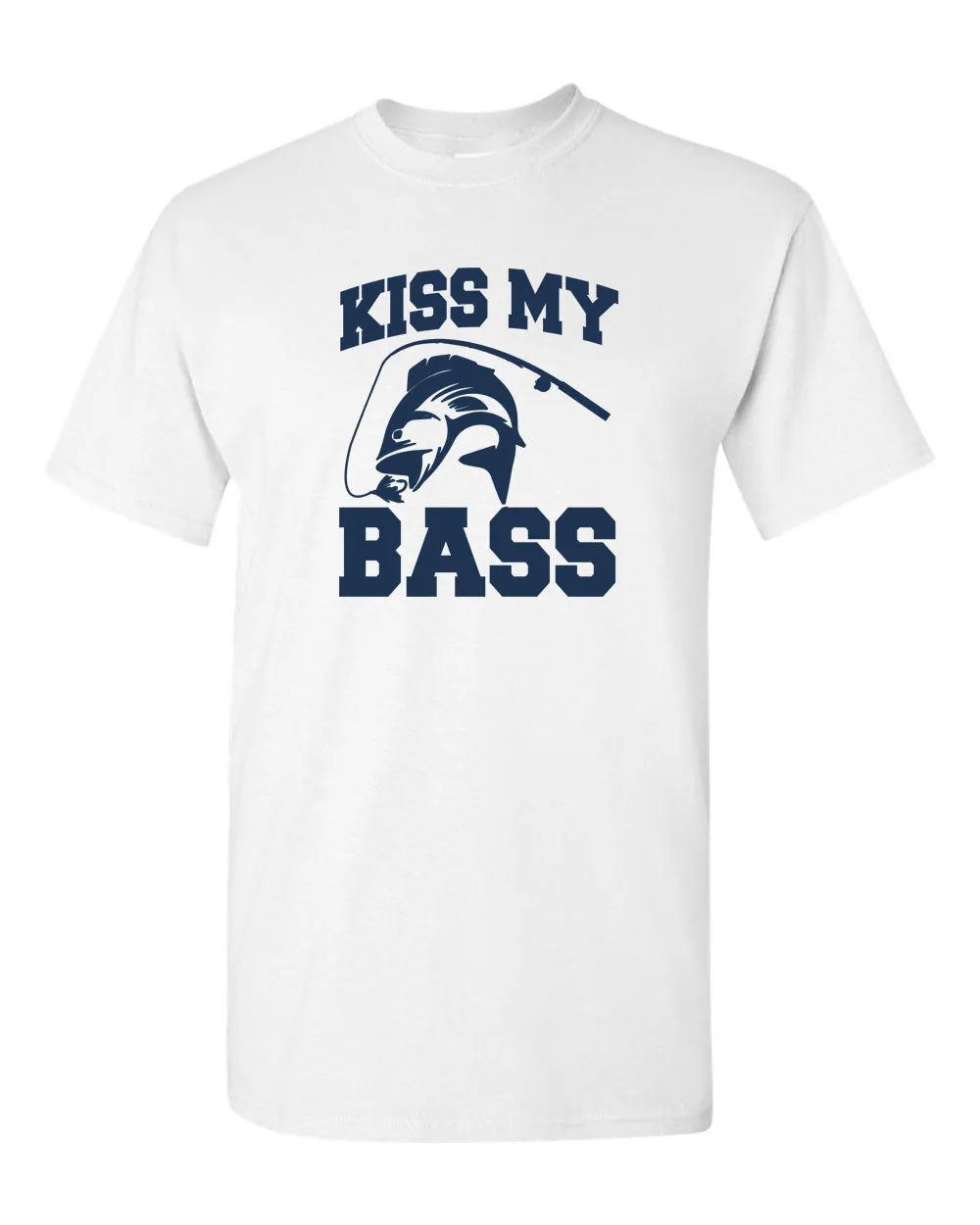 Kiss My BASS, Funny Fishing t-shirt