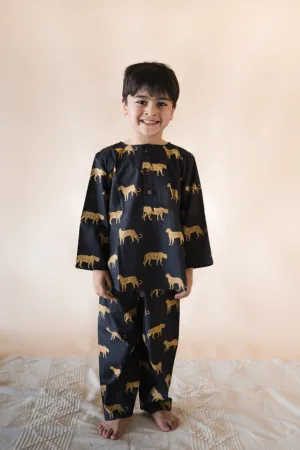 Klingaru Night Suit - Black Cheetah