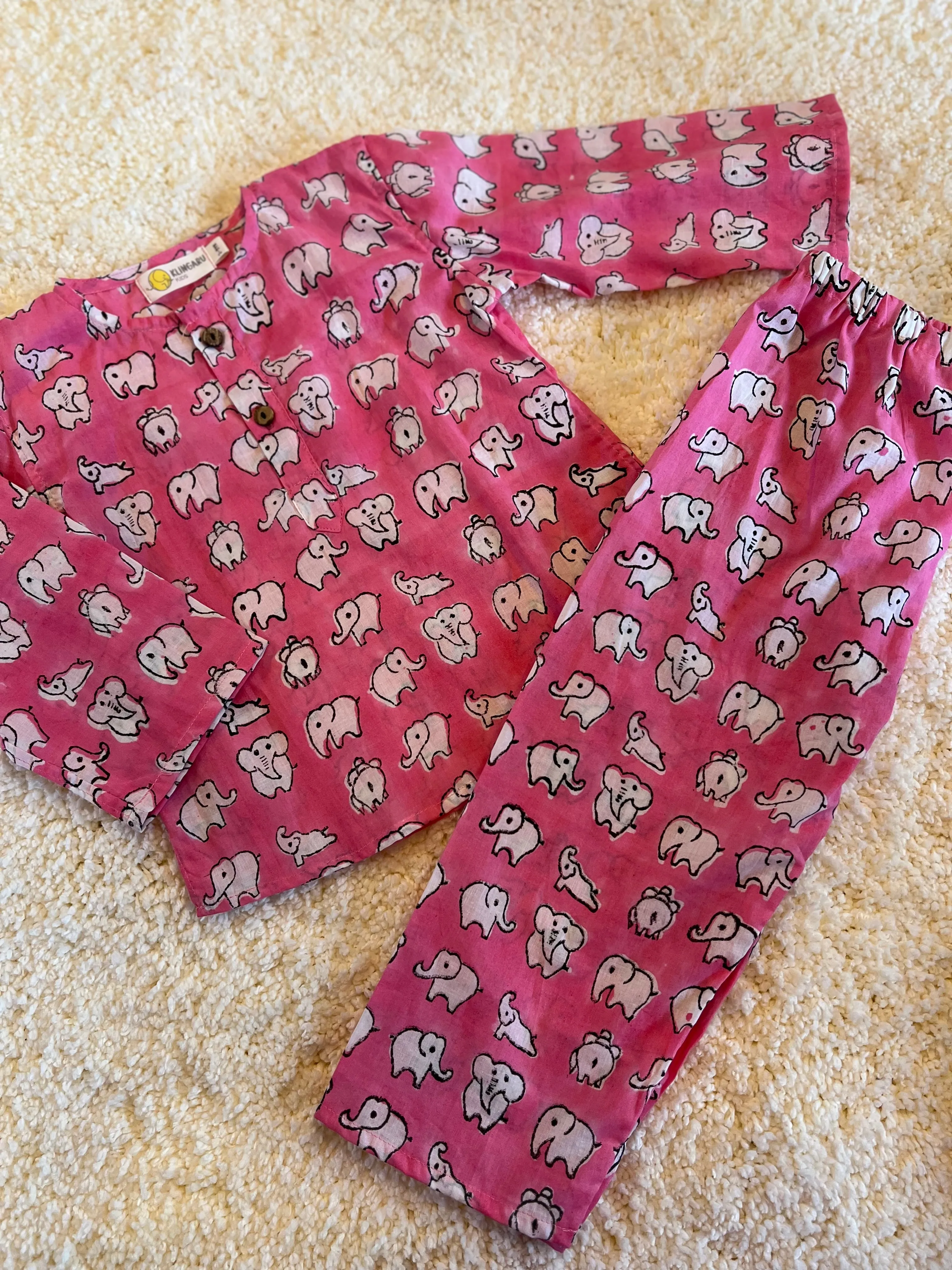 Klingaru Night Suit - Pink Ellie