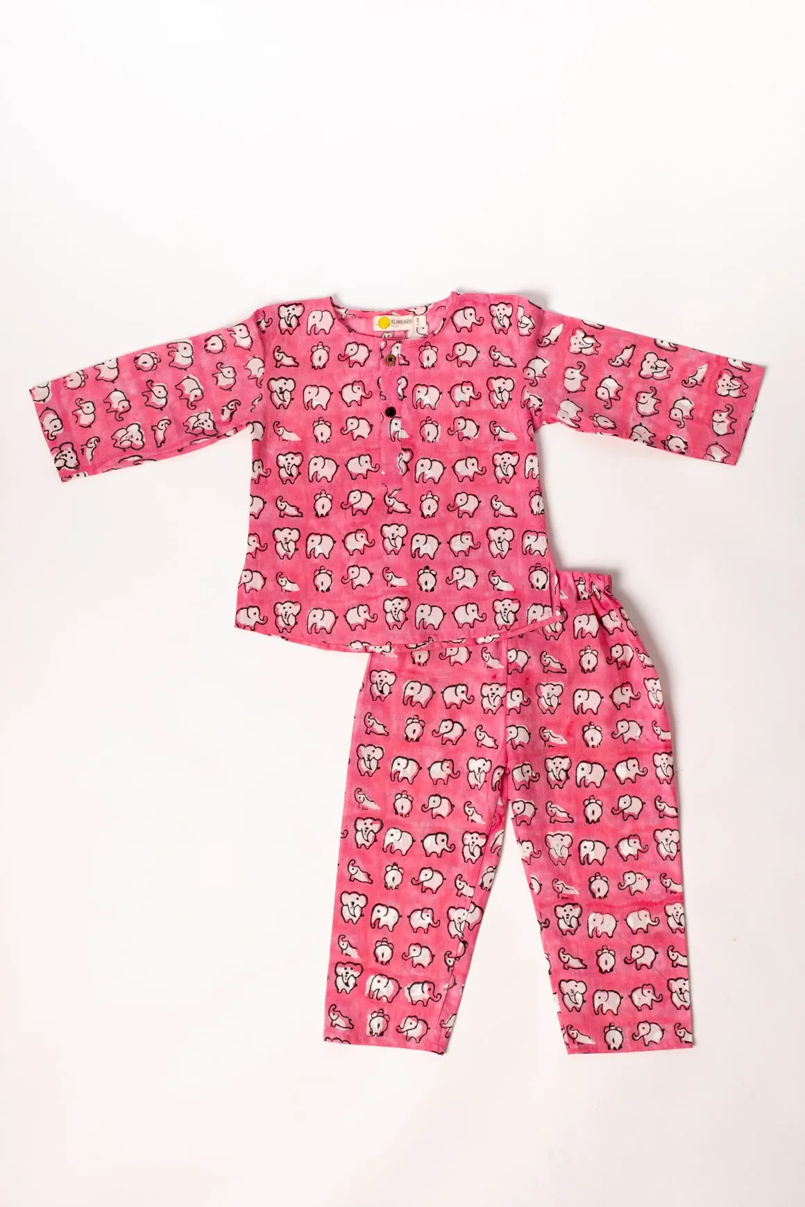 Klingaru Night Suit - Pink Ellie