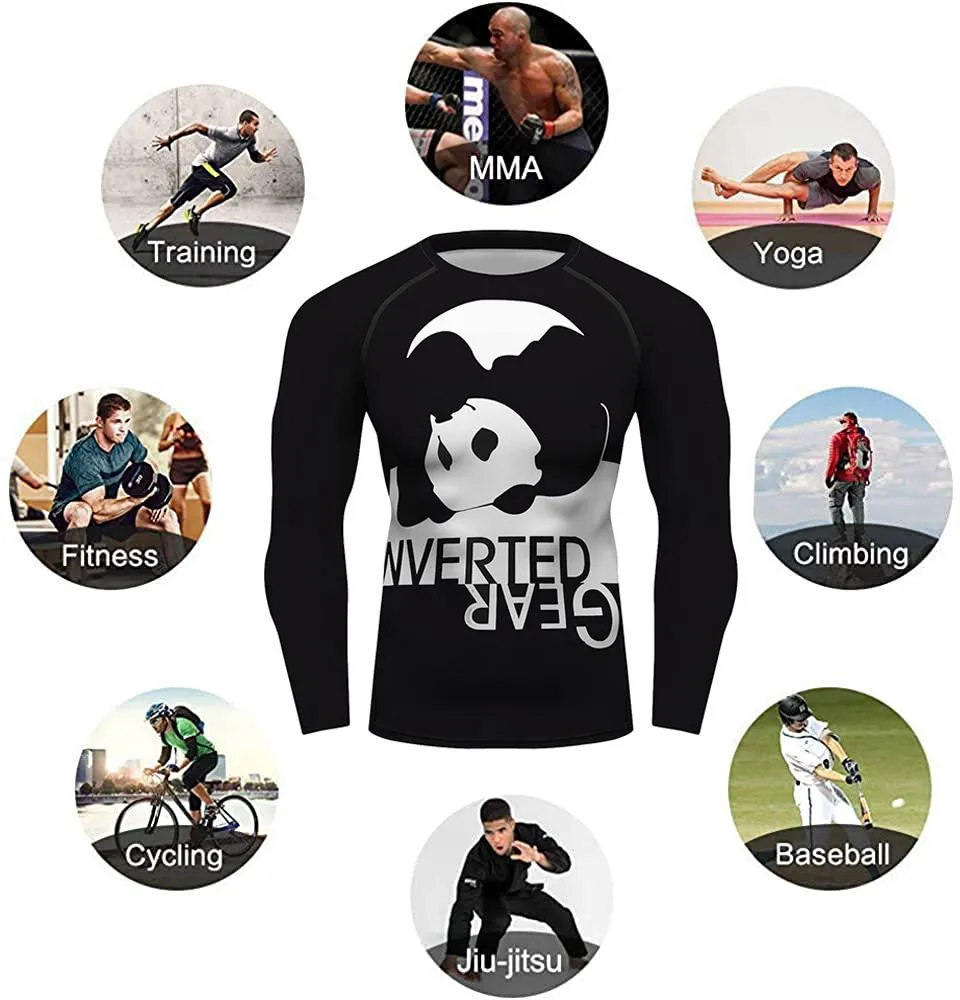 Kung Fu Panda Family BJJ Rash Guard