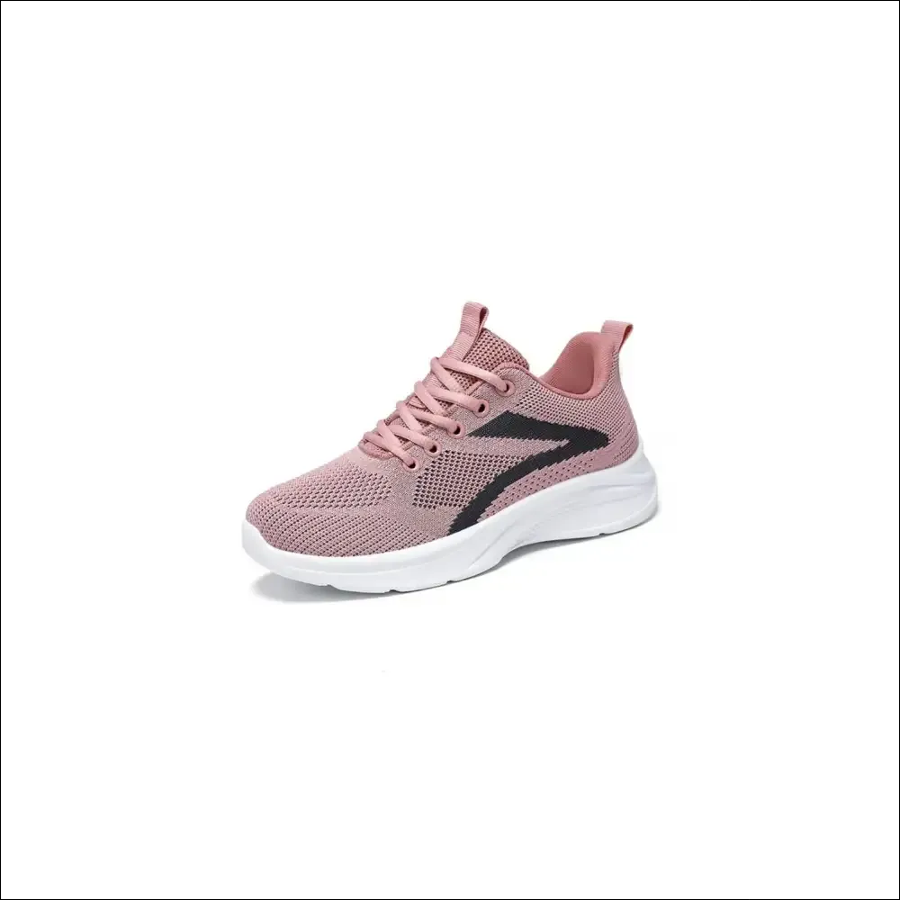 Lace Up Mesh Breathable Athletic Shoes for Women