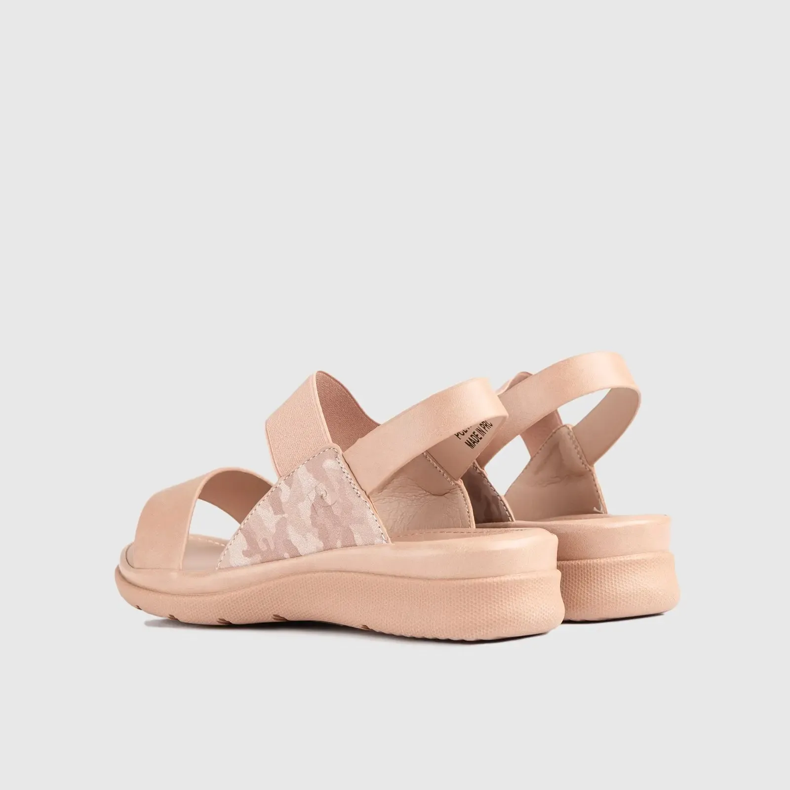 Ladies Strap Sandal Pink 10535