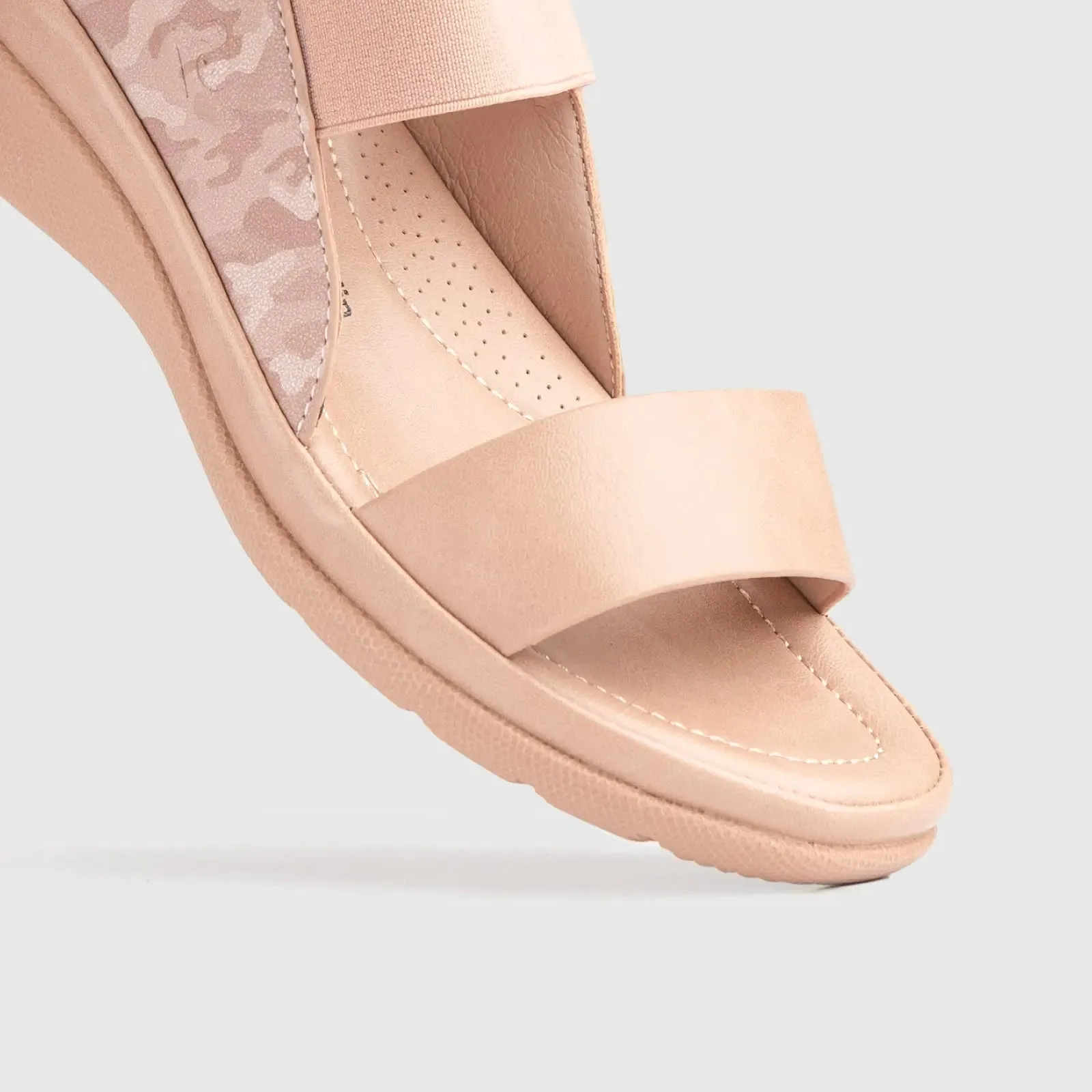 Ladies Strap Sandal Pink 10535