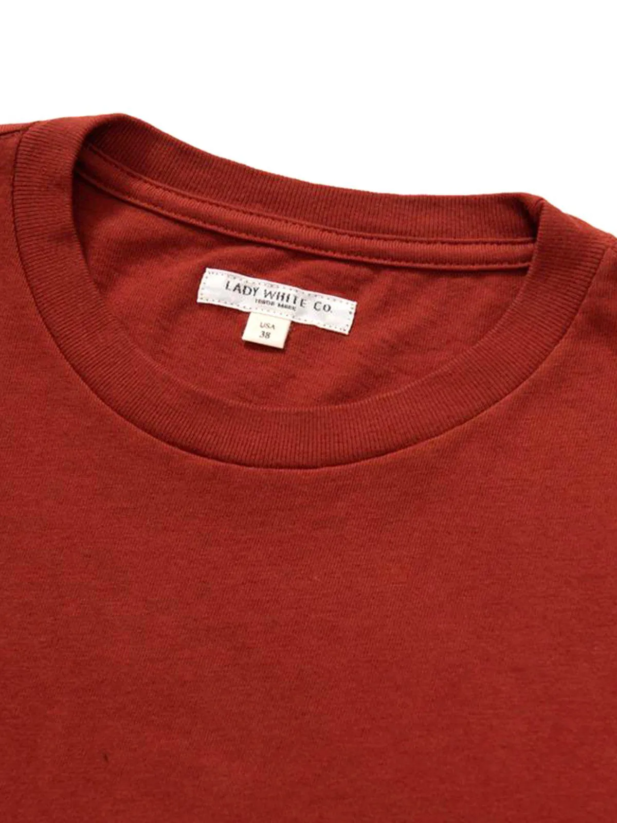 Lady White Co. Lite Basic Jersey Red Ochre