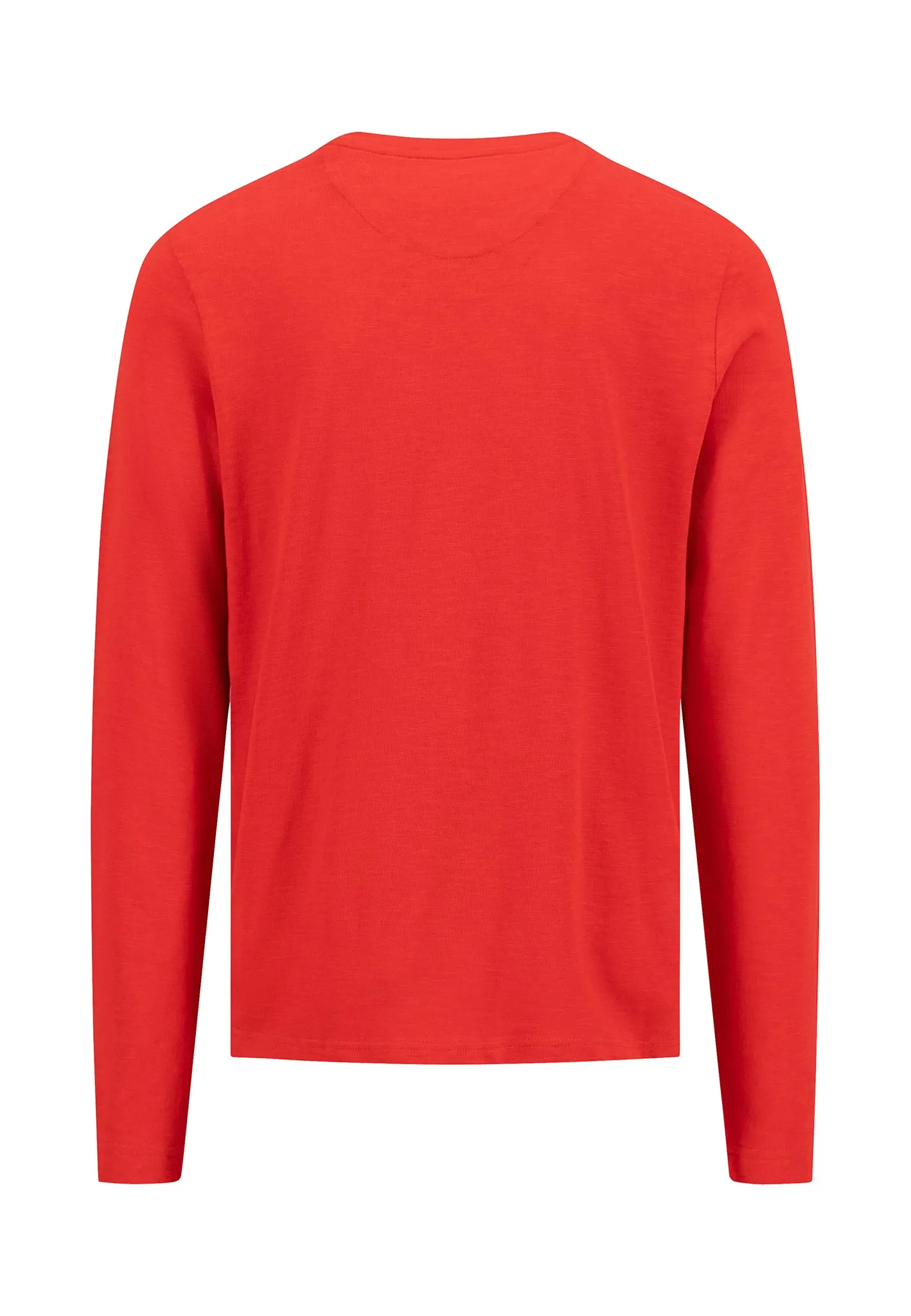 Langarmshirt mit Rundhalsausschnitt und Brusttasche