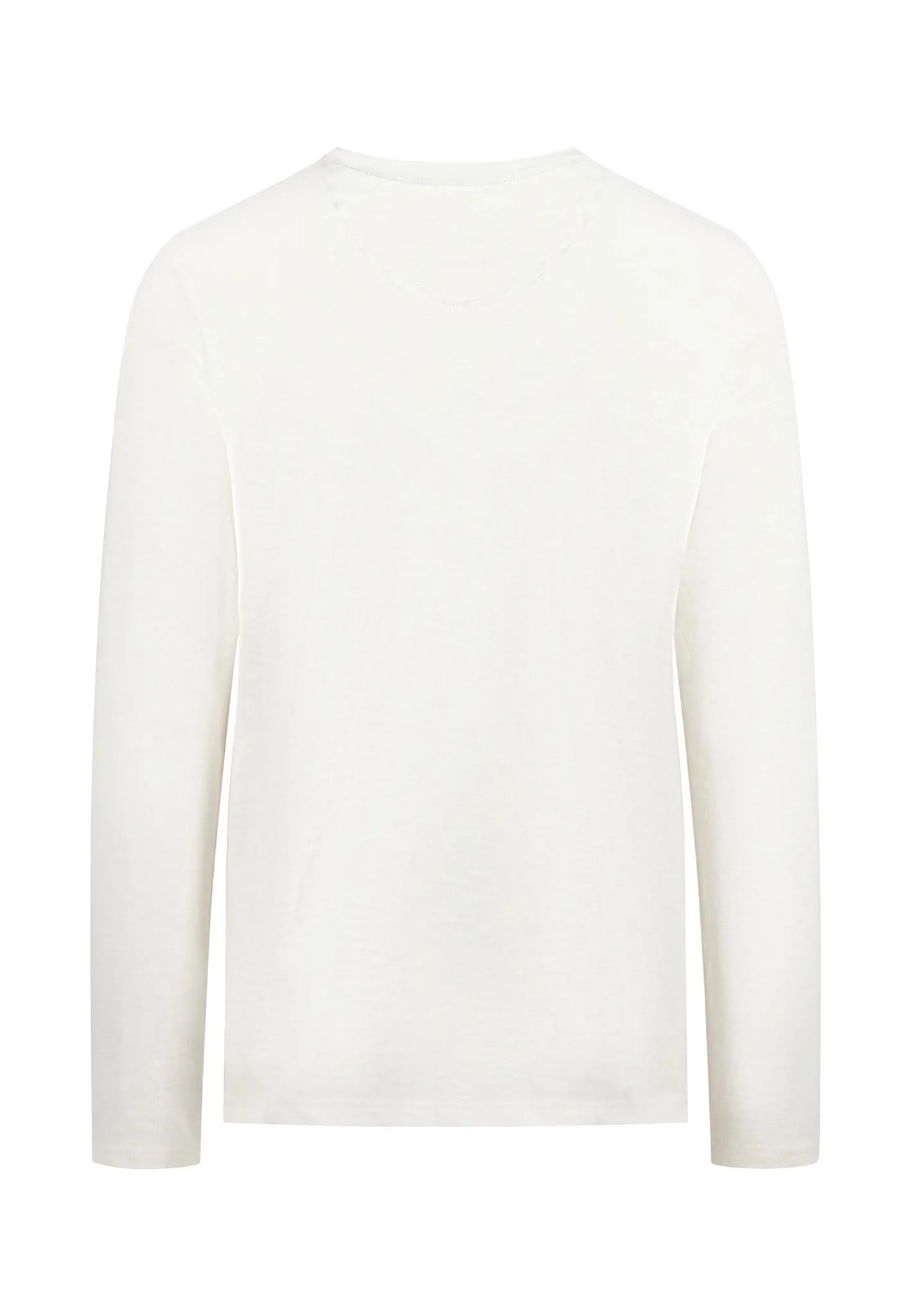 Langarmshirt mit Rundhalsausschnitt und Brusttasche