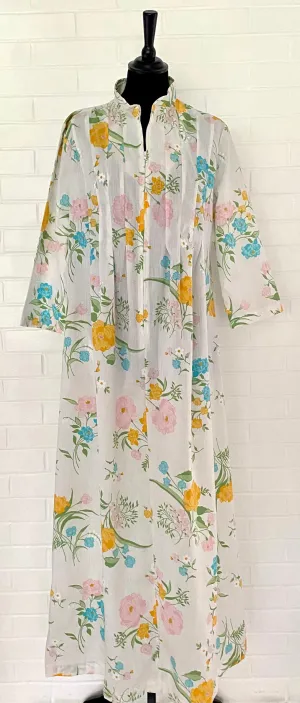 Late 60s/ Early 70s Sears Flowered Robe- New!