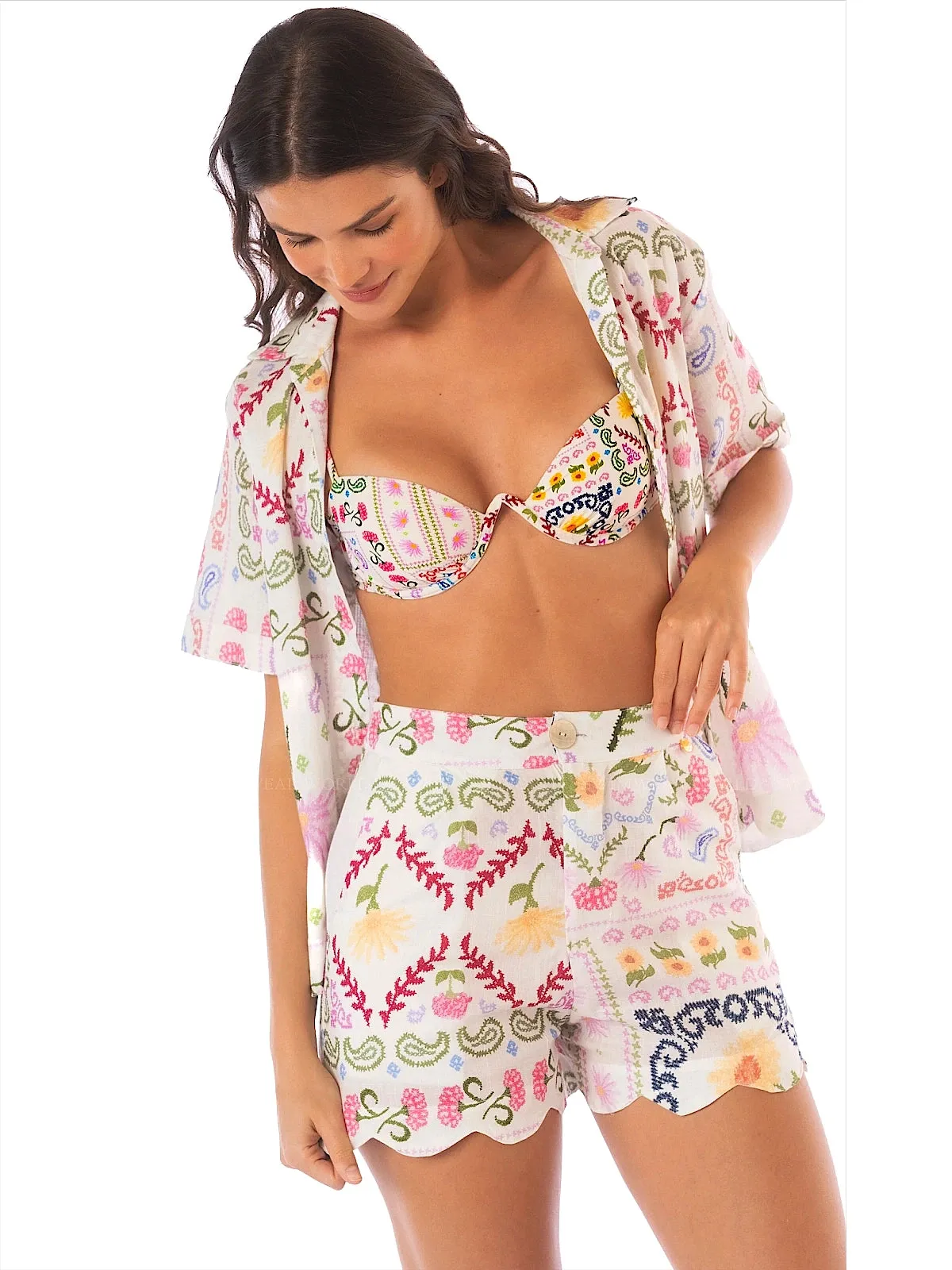 Lena Shirt-Devon Short