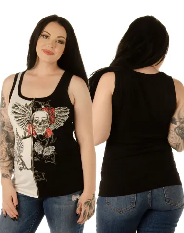 Liberty Wear Collection Tops: Lilith Zip Front Vest