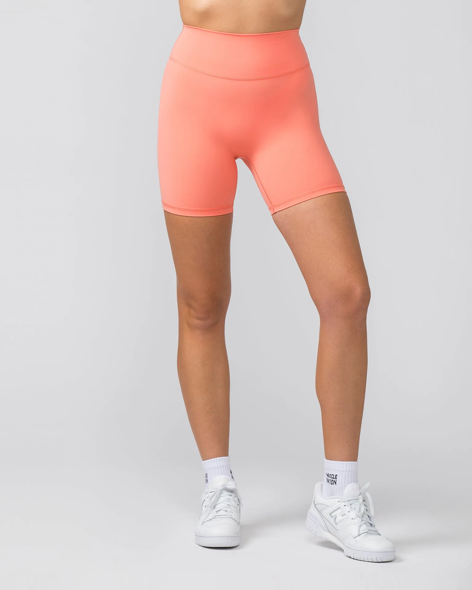 Liberty Zero Rise Bike Shorts - Peach Pink