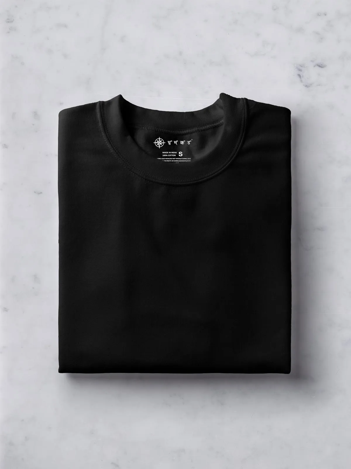 Light Grey, Peach & Black Combo T shirt | Pack of 3