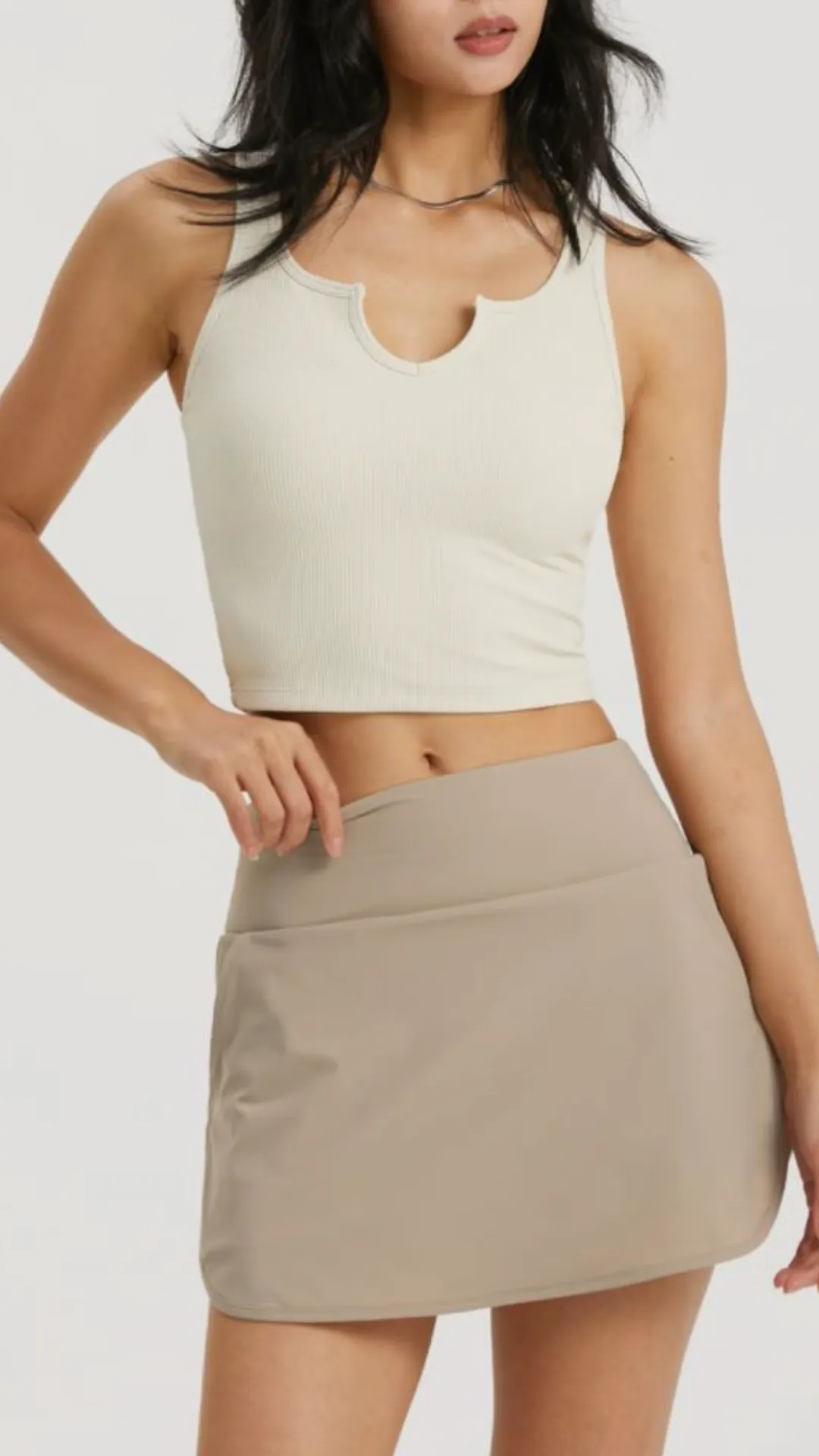 Light Ribbed Empower Sports Bra