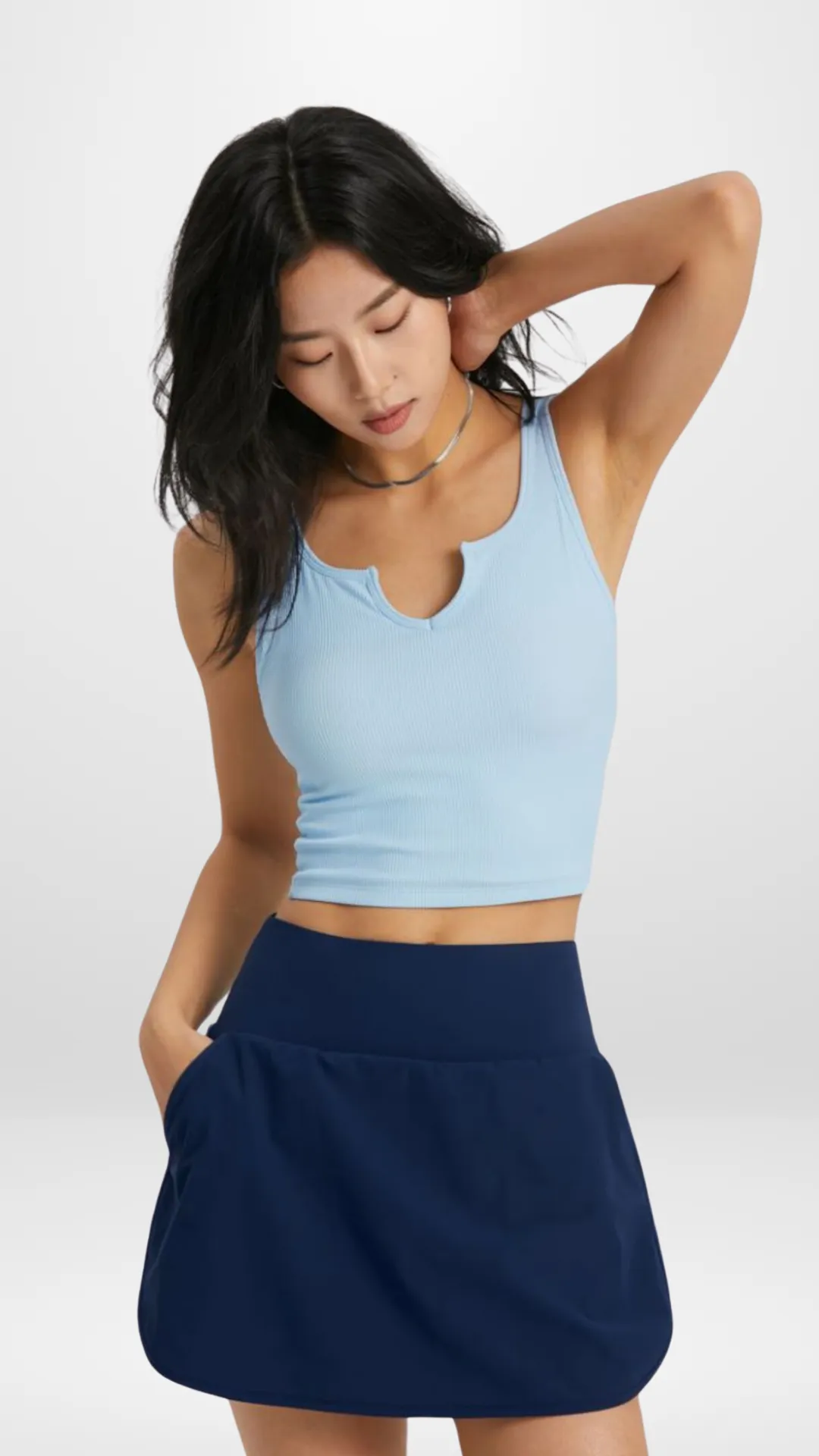 Light Ribbed Empower Sports Bra