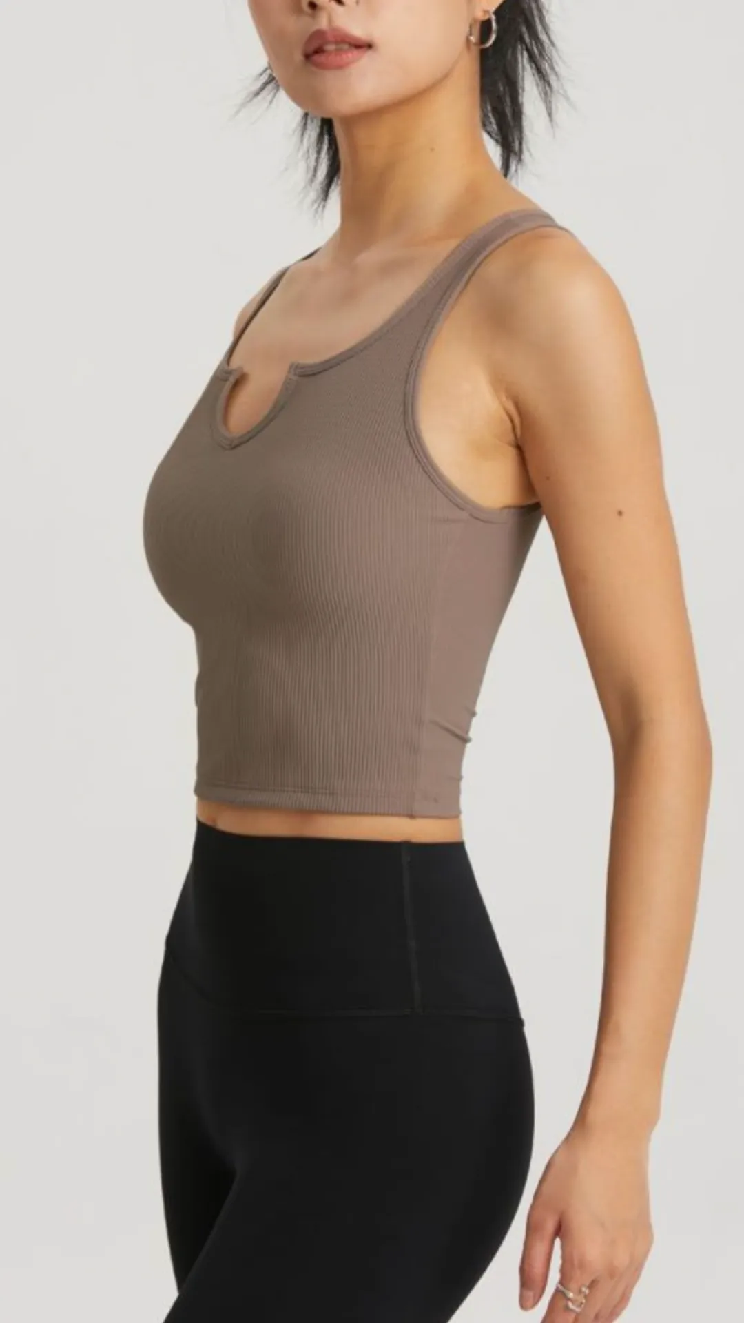 Light Ribbed Empower Sports Bra
