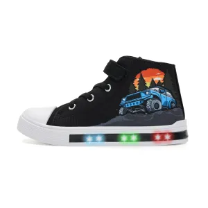 Light Up High Top Kids Sneakers
