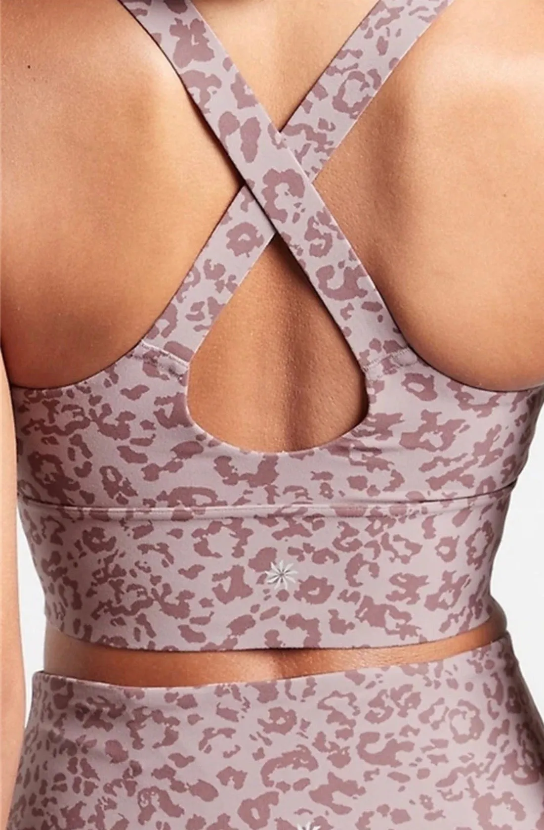 Lilac Leopard Sports Bra