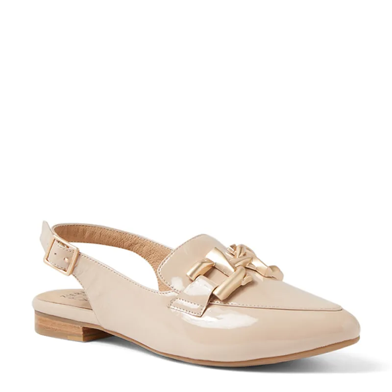 LIZZAH W - CAFE PATENT LEATHER