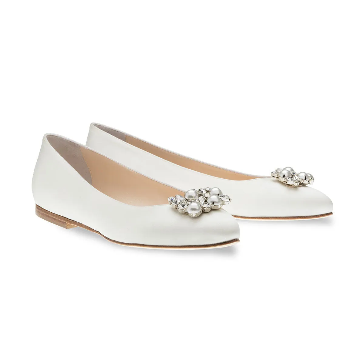 LOLA IVORY SATIN