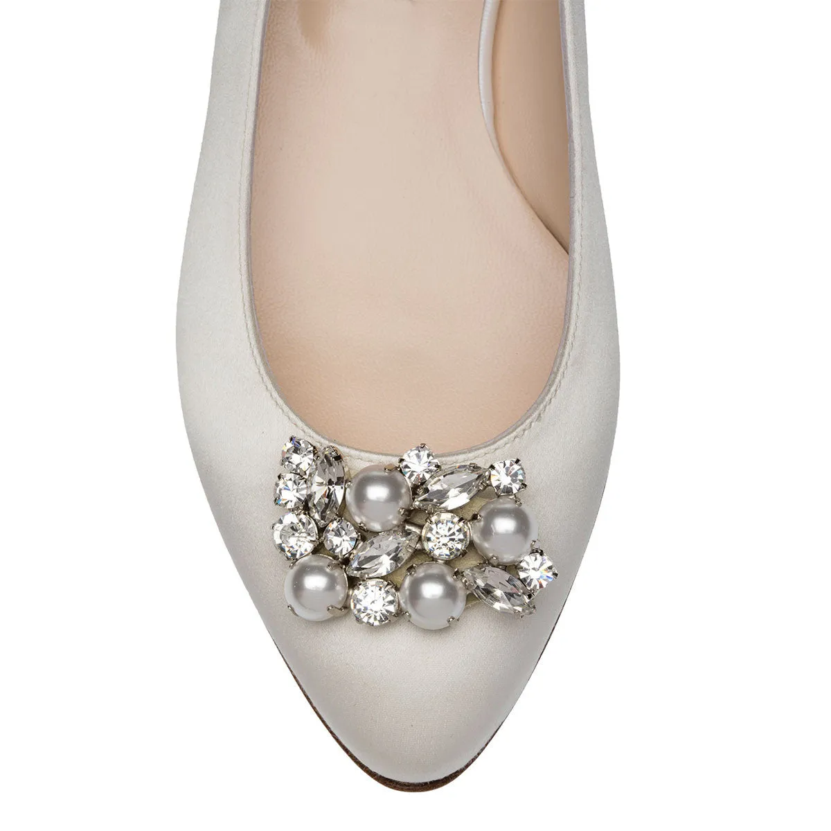 LOLA IVORY SATIN