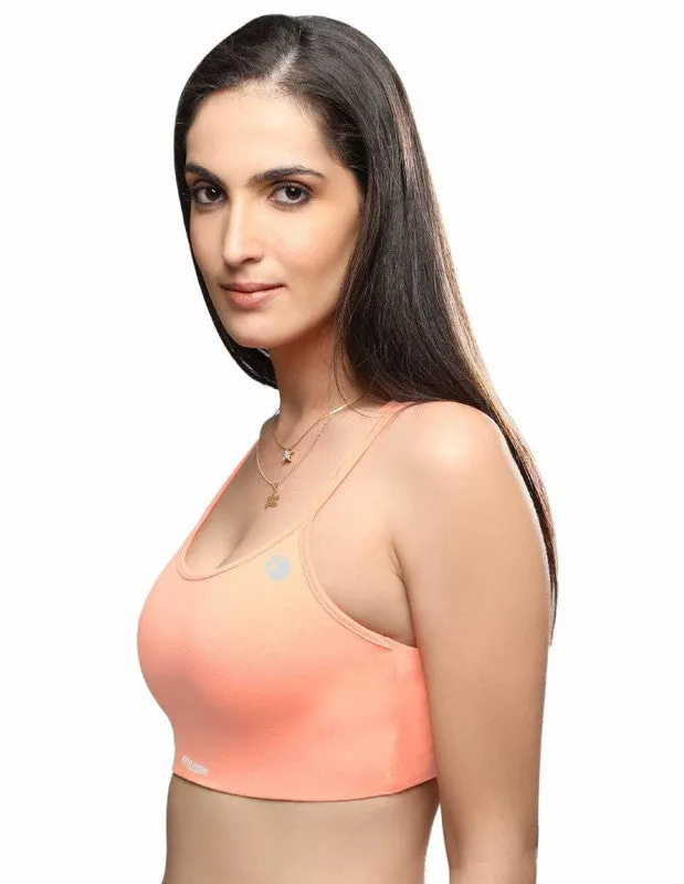 Lovable Melon Non Padded Non Wired Full Coverage Bra LTE-SPORTS-BRA-MELON
