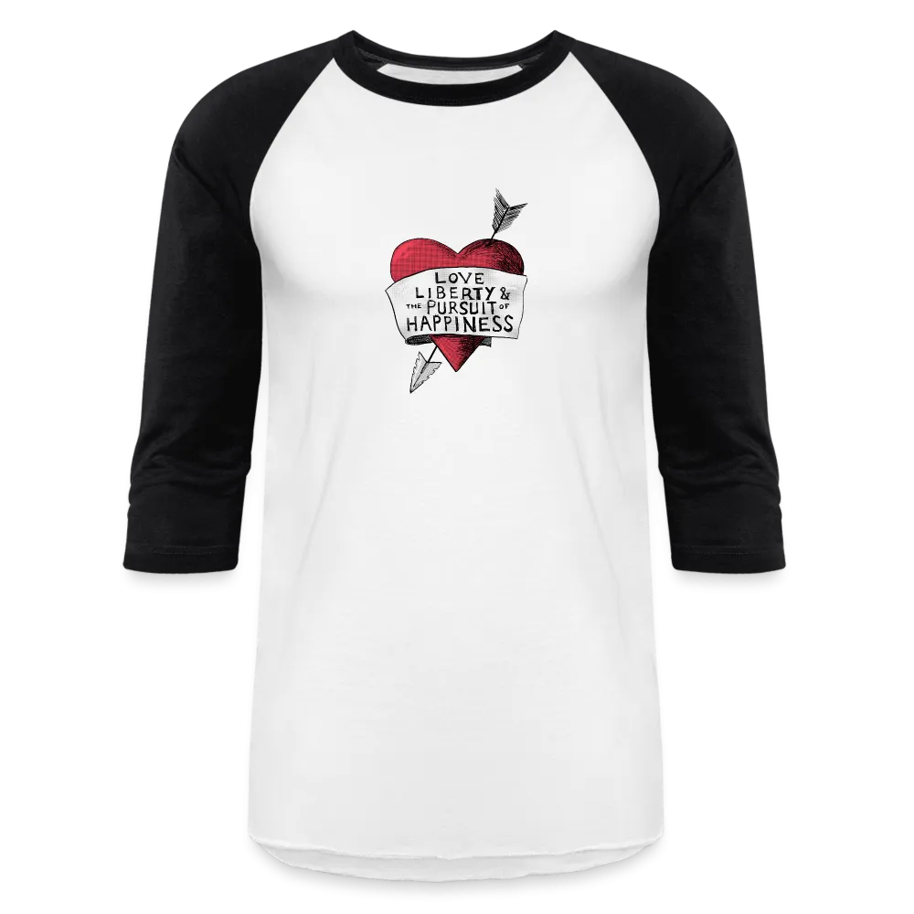 Love, Liberty | Baseball Tee