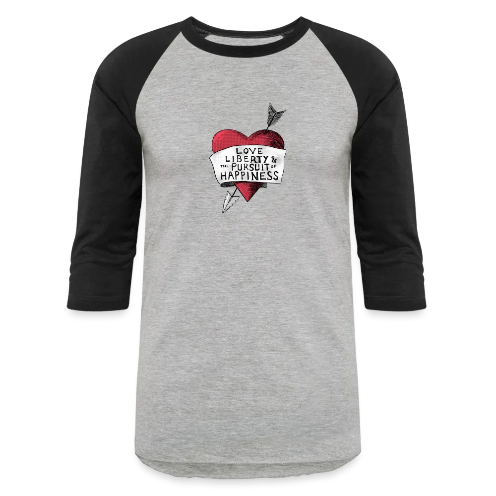 Love, Liberty | Baseball Tee