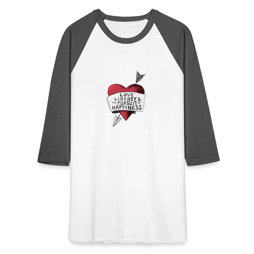 Love, Liberty | Baseball Tee
