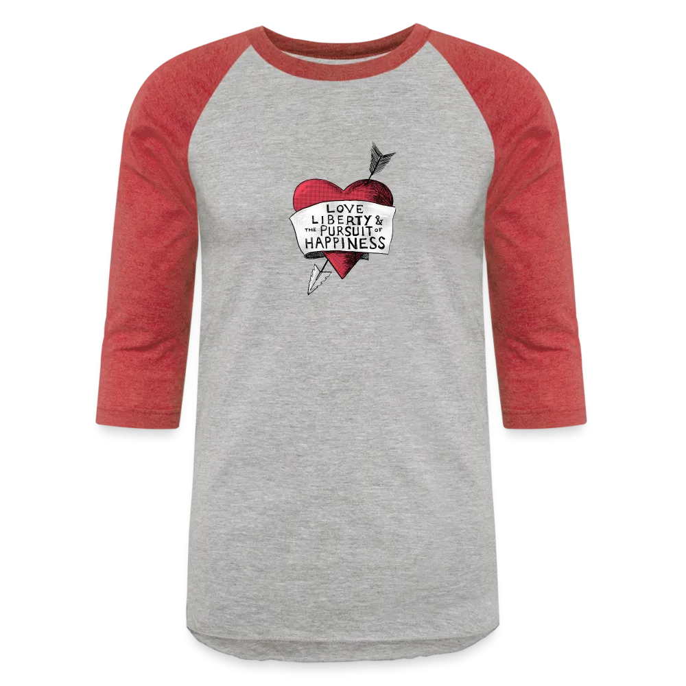 Love, Liberty | Baseball Tee
