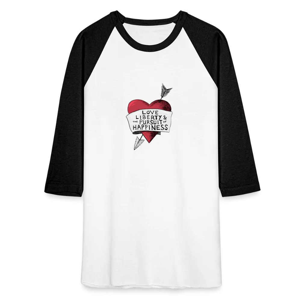 Love, Liberty | Baseball Tee