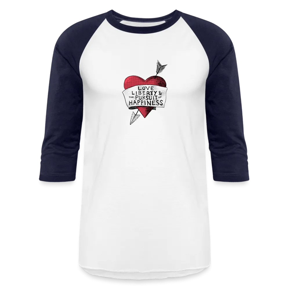 Love, Liberty | Baseball Tee
