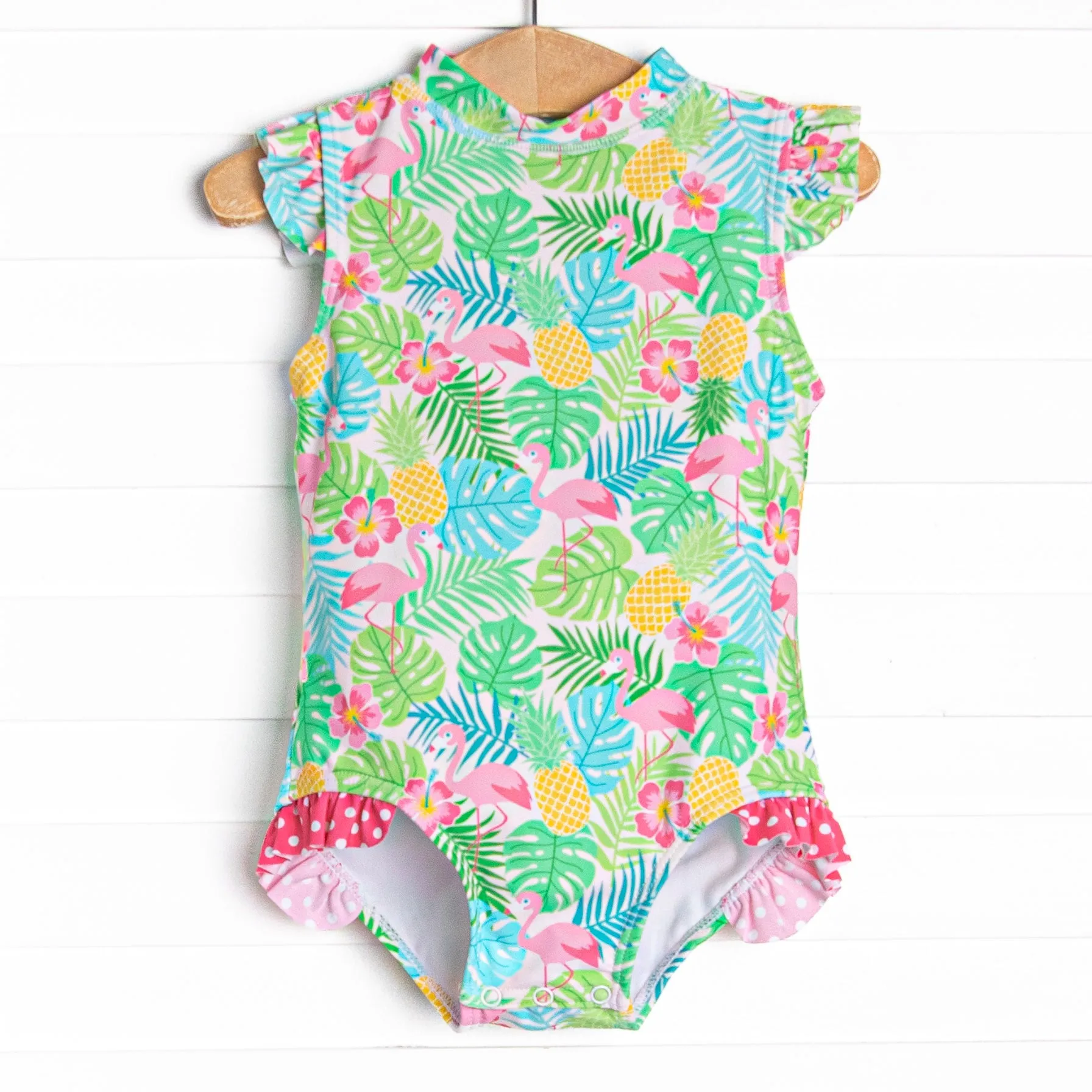 Luau Lagoon One Piece, Pink
