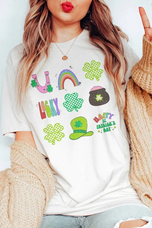 LUCKY ST PATRICK'S GALLERY GRAPHIC TEE