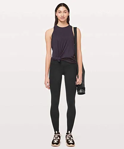 Lululemon Align Stretchy Full Length Yoga Pants - Women’s Workout Leggings, High-Waisted Design, Breathable, Sculpted Fit, 28 Inch Inseam, Black, 8