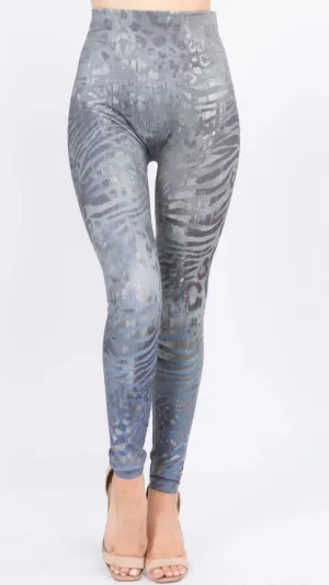 M Rena Wild Safari High Waist Leggings