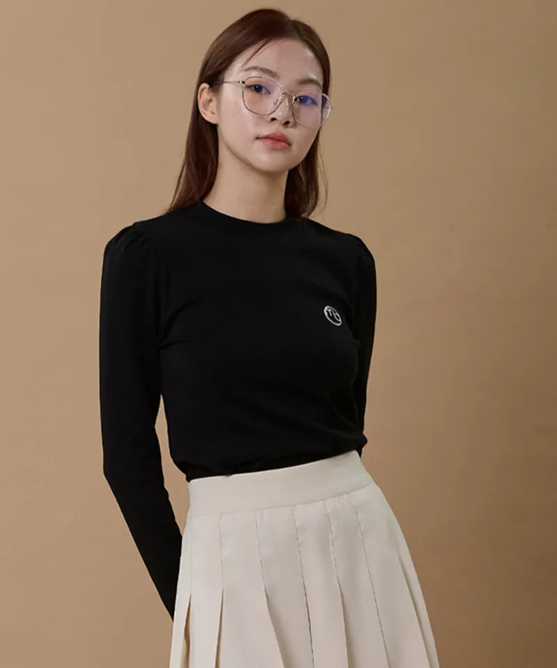 MACKY Golf: Charming Puff T-shirt - Black