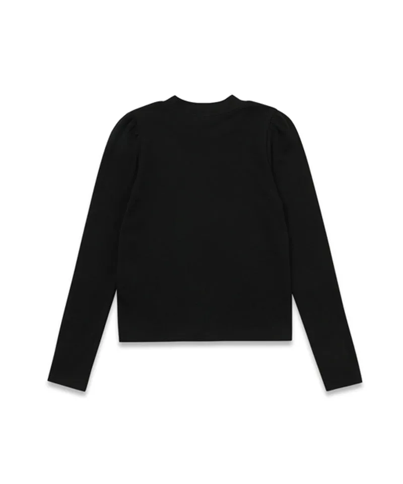 MACKY Golf: Charming Puff T-shirt - Black